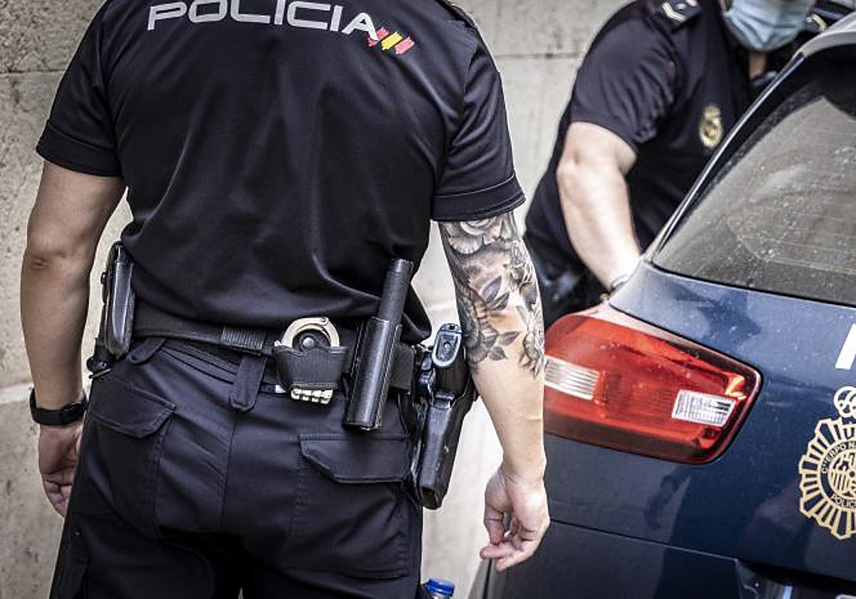 Agentes de la Policía Nacional, en imagen de archivo