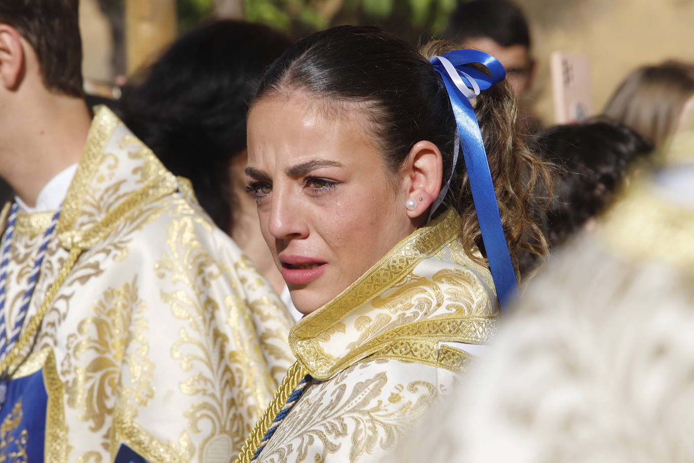 La Virgen de la Alegría recorre sola las calles de Córdoba, en imágenes