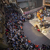 El independentismo catalán trina por la quema de un muñeco de Puigdemont en la localidad riojana de Alfaro