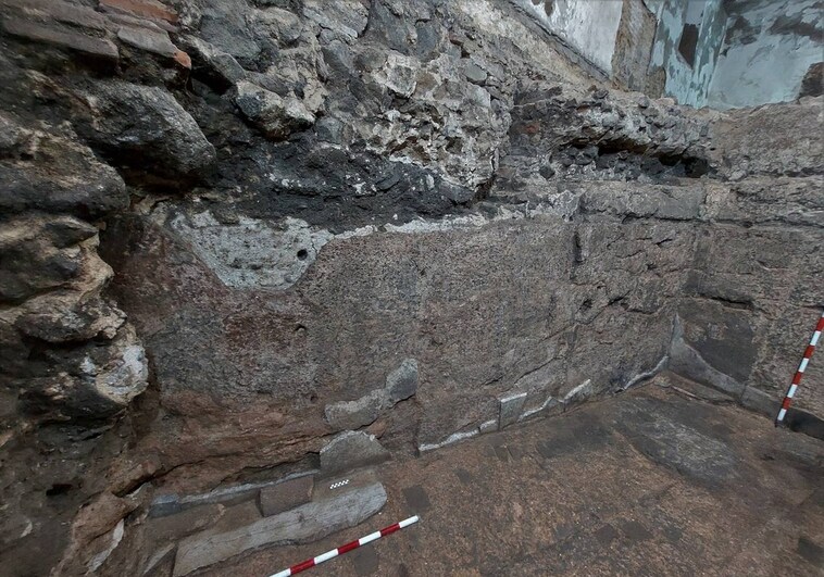 Las imágenes de las piscinas del siglo II halladas en un edificio de la Navarro Ledesma