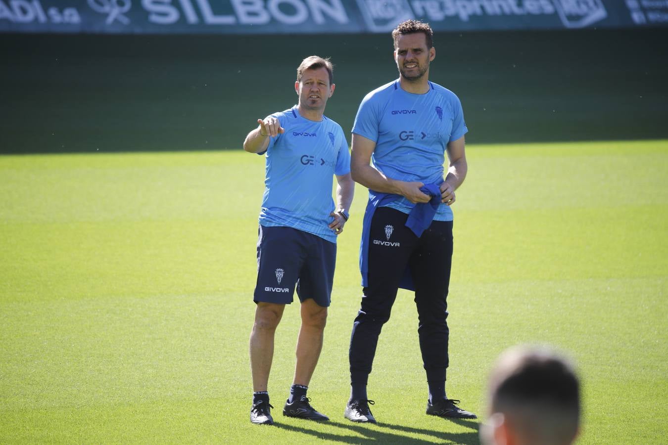 El primer entrenamiento de Manuel Mosquera al frente del Córdoba CF, en imágenes