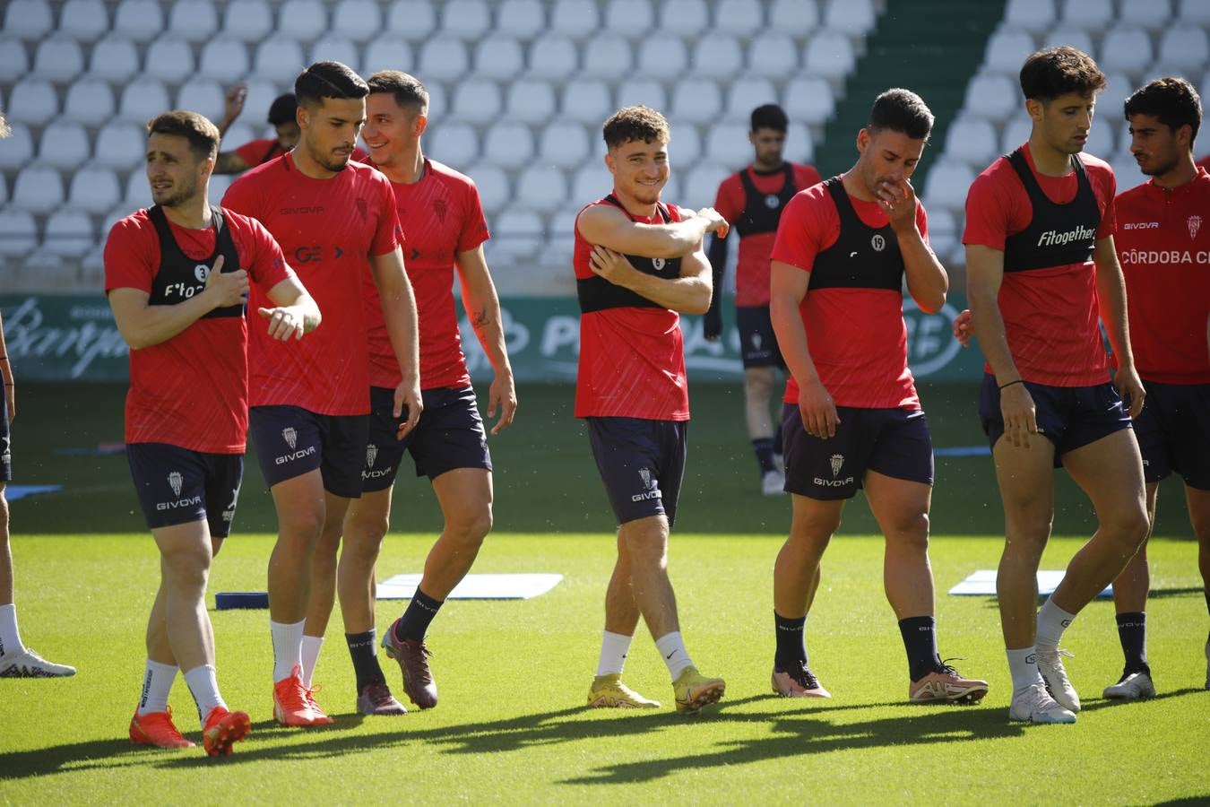 El primer entrenamiento de Manuel Mosquera al frente del Córdoba CF, en imágenes