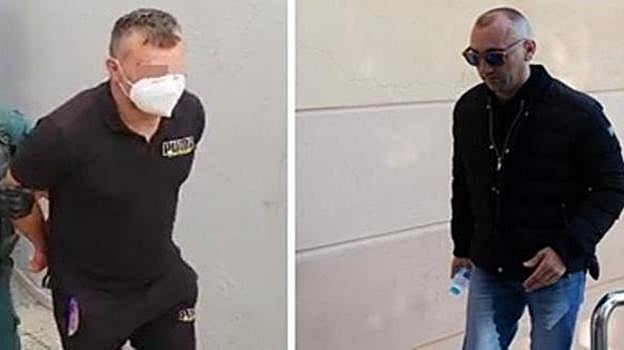 De izquierda a derecha, Antonio e Isco Tejón, en imágenes de archivo