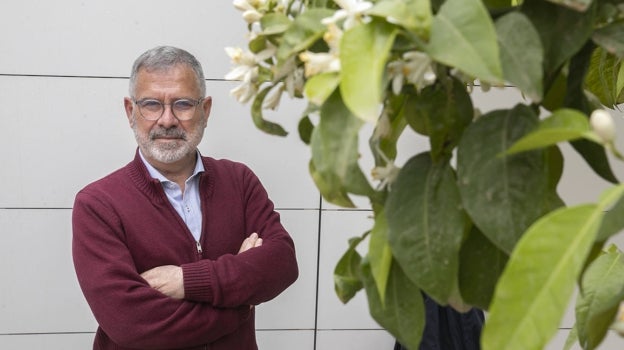 José Fernández posa para una entrevista concedida a ABC en 2022