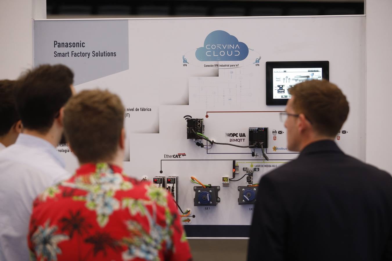 Robots e industria 4.0 en Centro de Exposiciones de Córdoba, en imágenes