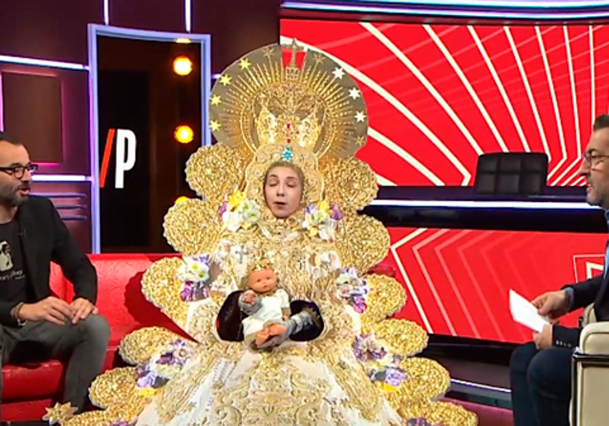 Parodia de la Virgen del Rocío en TV3