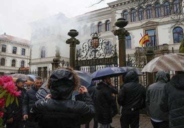 Varios detenidos y heridos en una carga policial durante una protesta de los bateeiros en Santiago