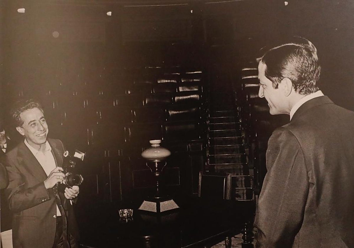 Leopoldo Gómez y Adolfo Suárez