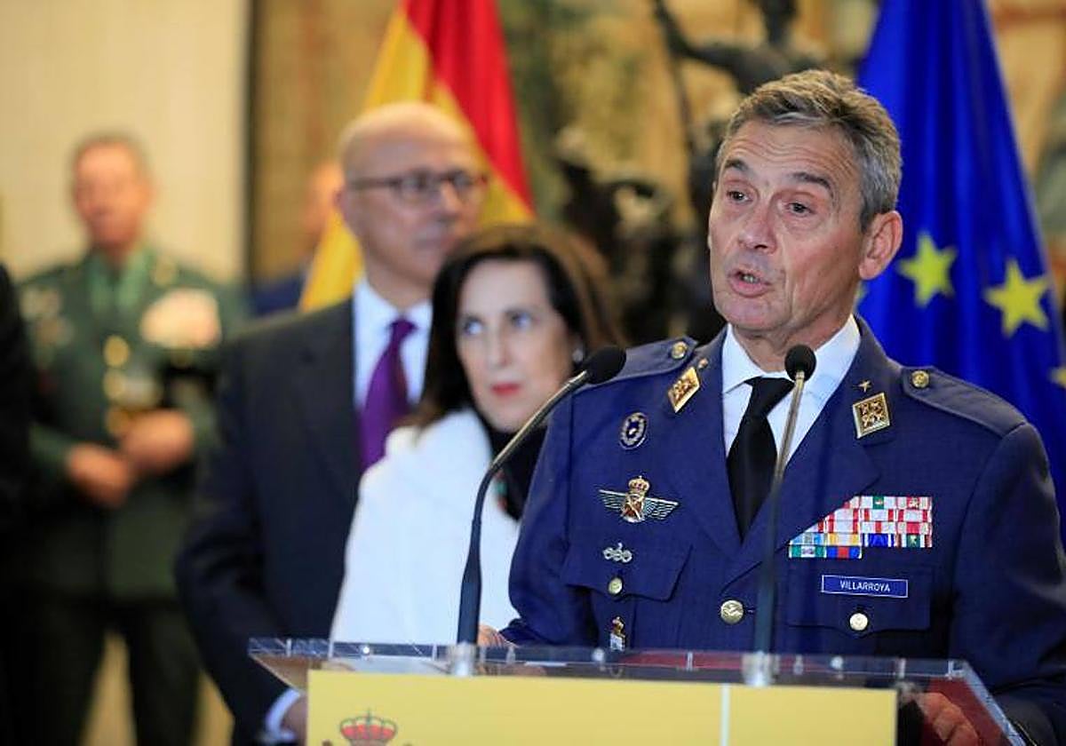 El general Miguel Ángel Villarroya
