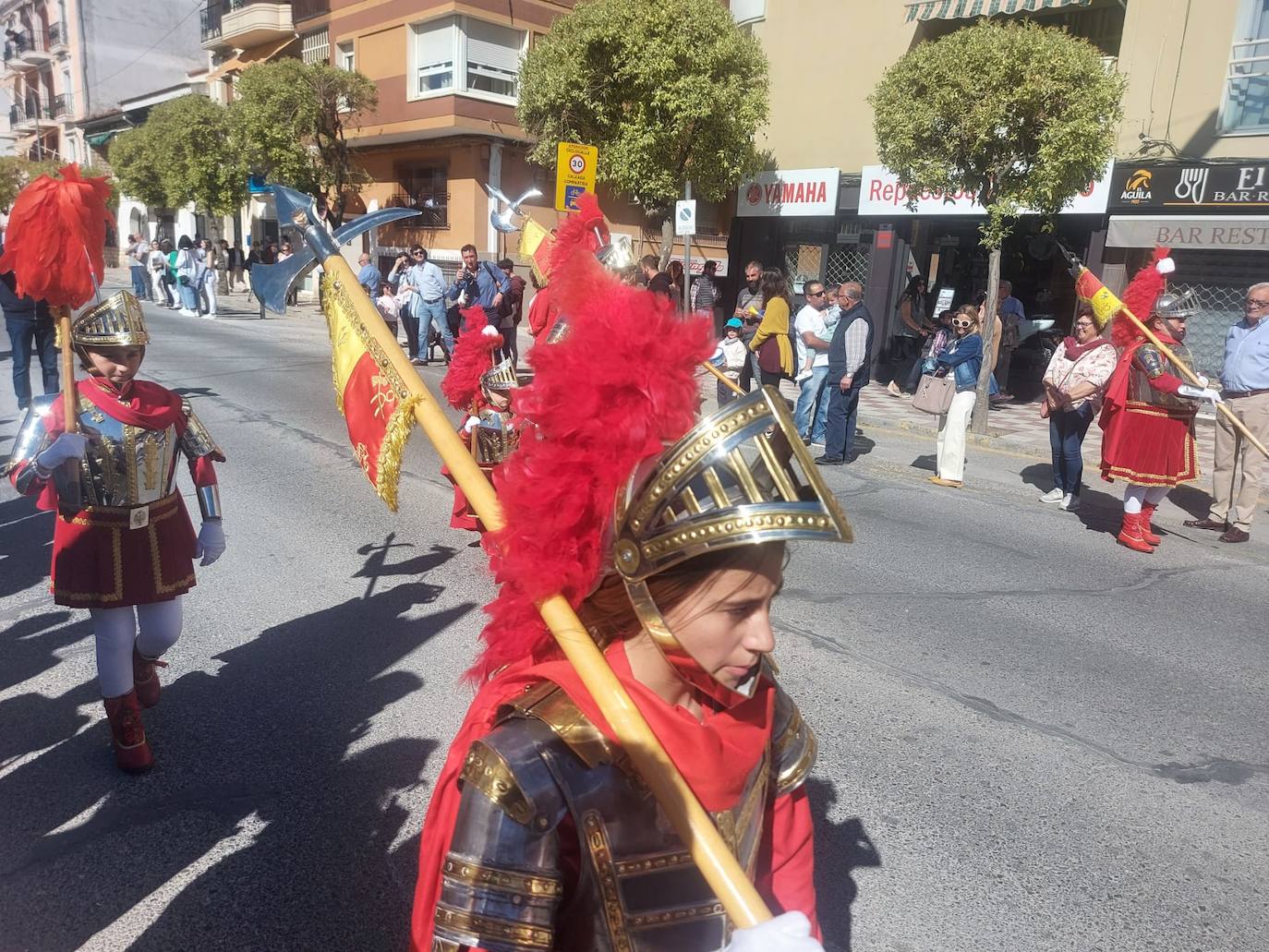 El espectacular encuentro de centurias romanas en Montilla, en imágenes