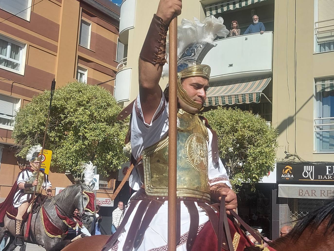 El espectacular encuentro de centurias romanas en Montilla, en imágenes