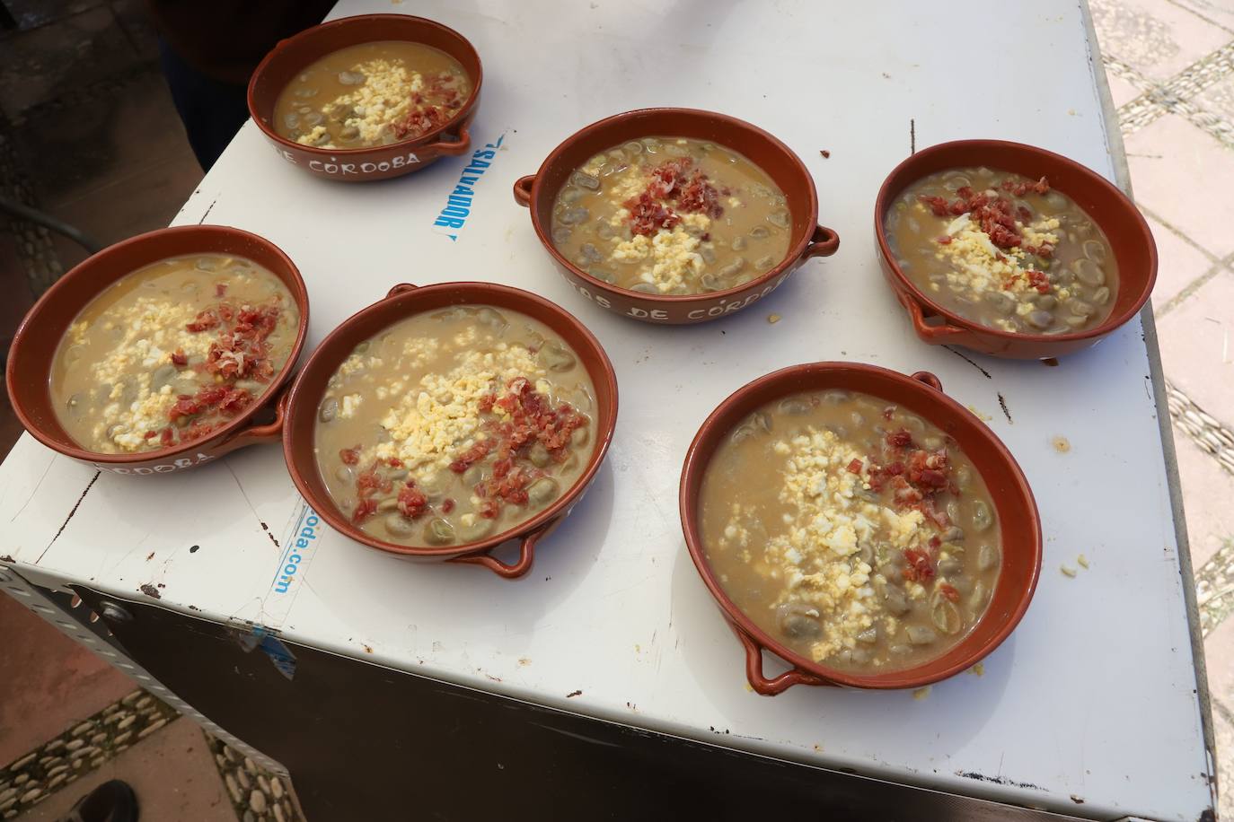 La tradición de las habas de las Ermitas de Córdoba, en imágenes