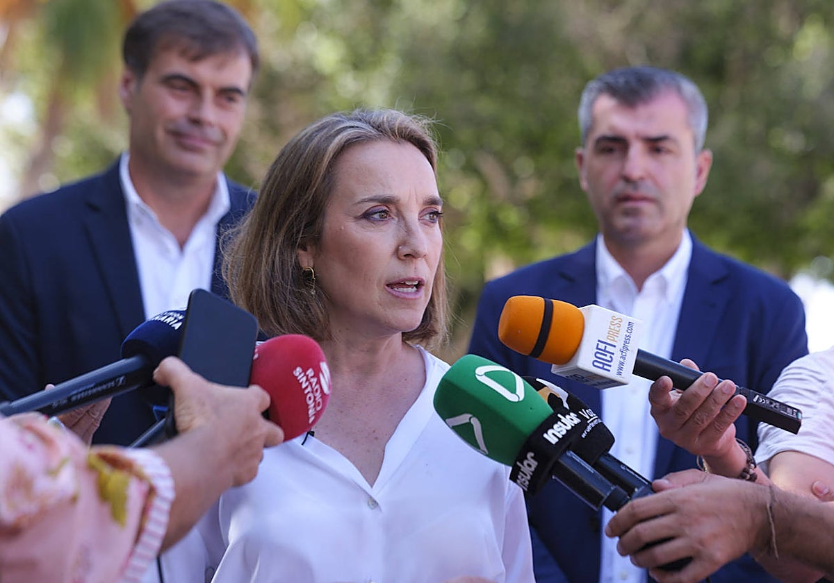 La portavoz del PP en el Congreso y número dos del partido, Cuca Gamarra