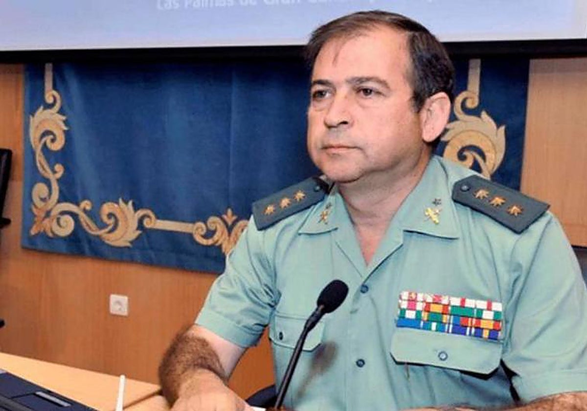 El general Francisco Espinosa, en una imagen de archivo