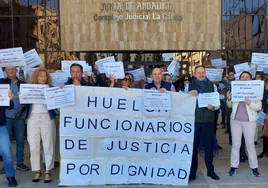 CSIF cifra en un 85% el seguimiento en Andalucía de la huelga de funcionarios de justicia