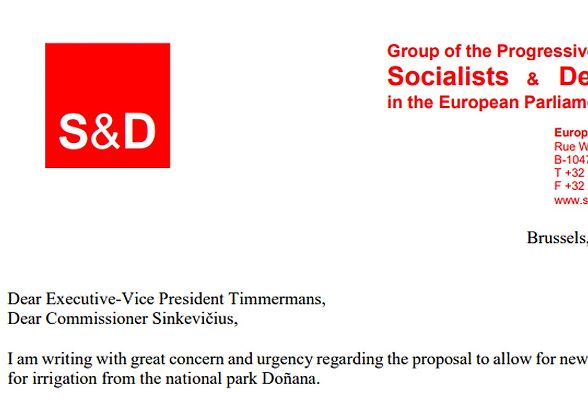 La carta que ha mandado el PSOE a la Comisión Europea
