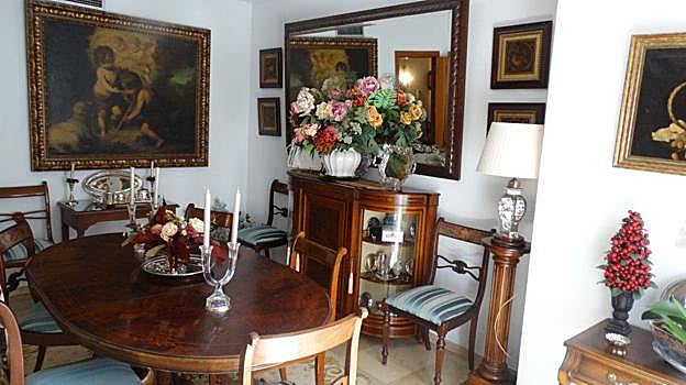 Intetrior del ático en venta en Doctor Marañón