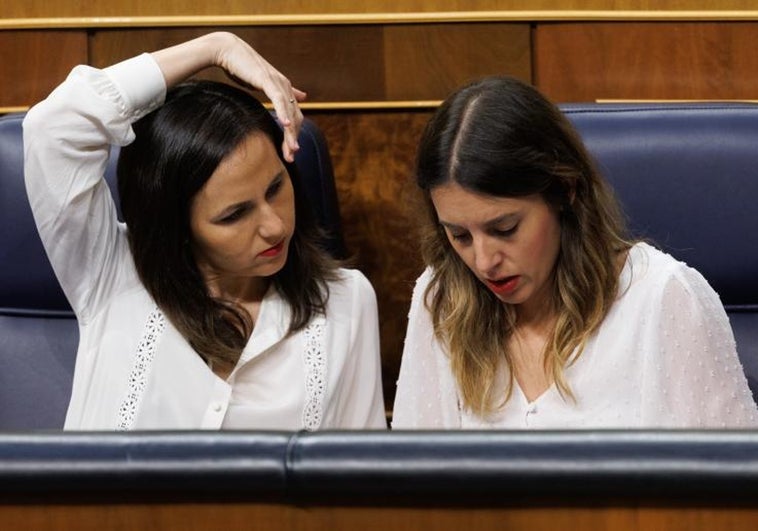 Belarra acusa a Sánchez de «electoralismo» al anunciar medidas que impulsa Podemos