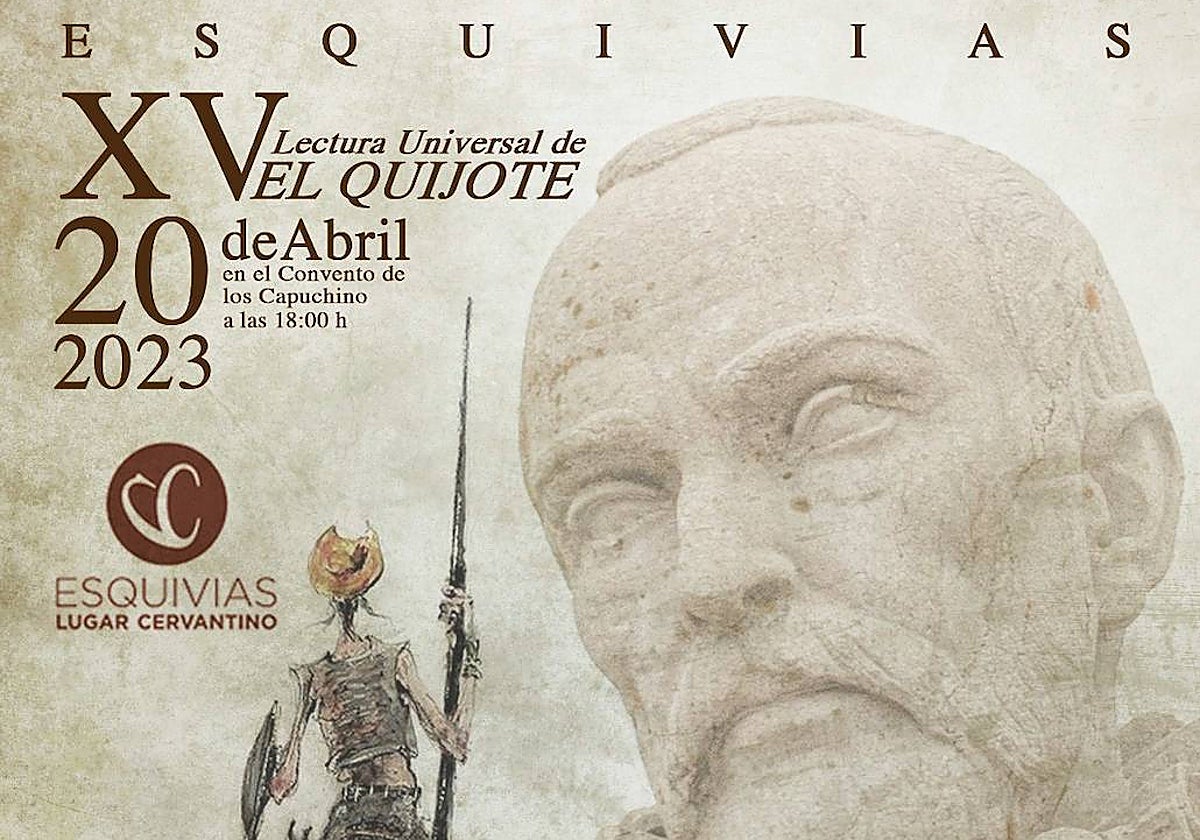 Cartel de la Lectura Universal del Quijote en Esquivias