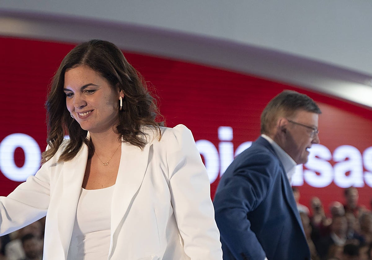 Imagen de archivo de la vicealcaldesa de Valencia y candidata del PSPV, Sandra Gómez