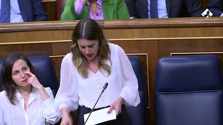 Irene Montero quiere que los contratos de gestación subrogada sean "perseguibles en el extranjero"