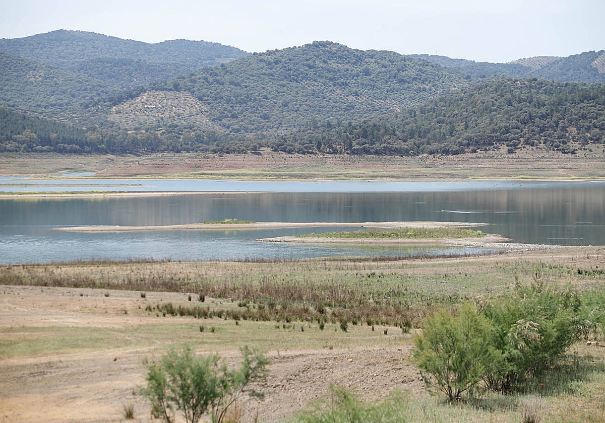 Embalse en el norte de la provincia de Córdoba
