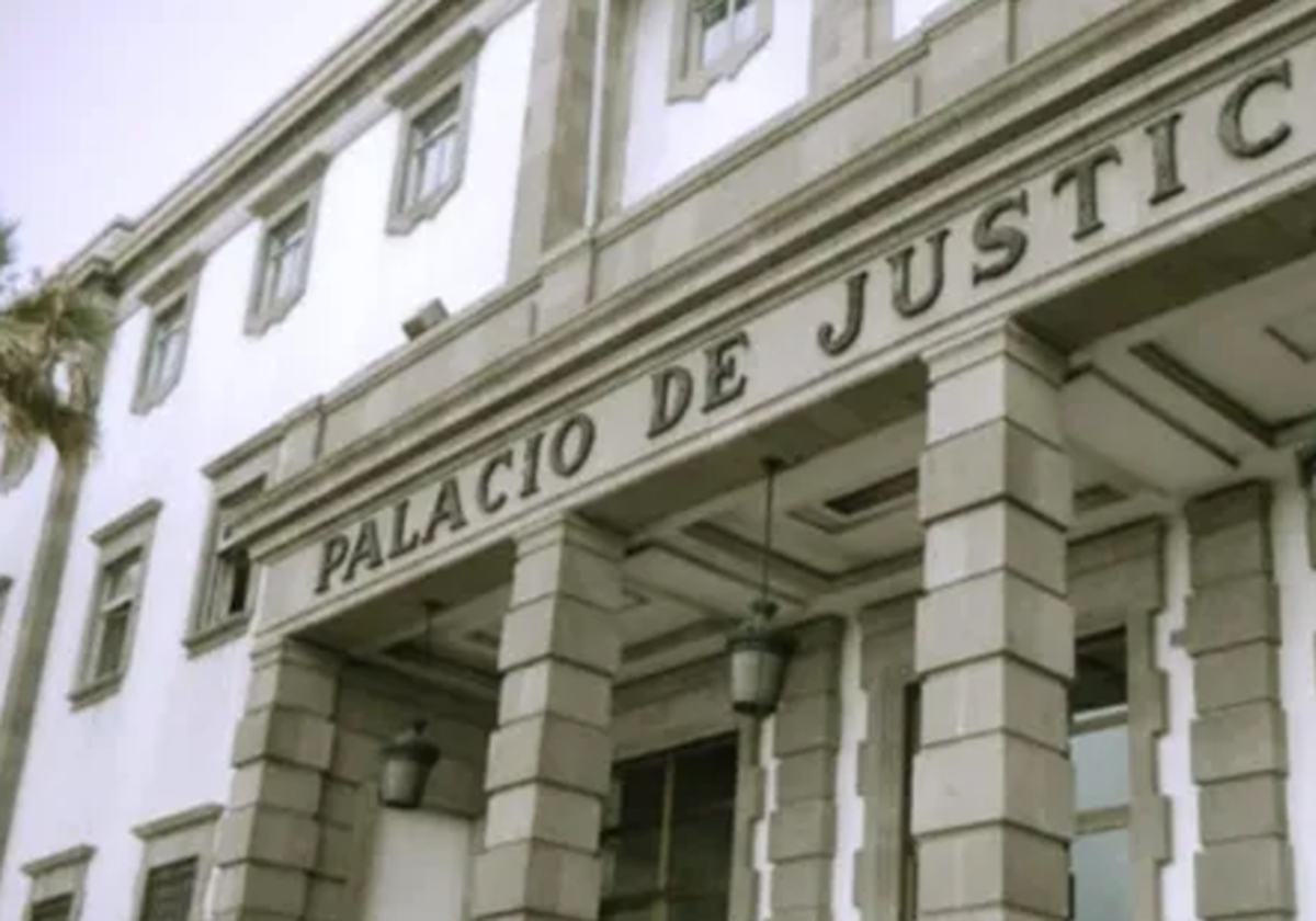 Fachada del Tribunal de Justicia