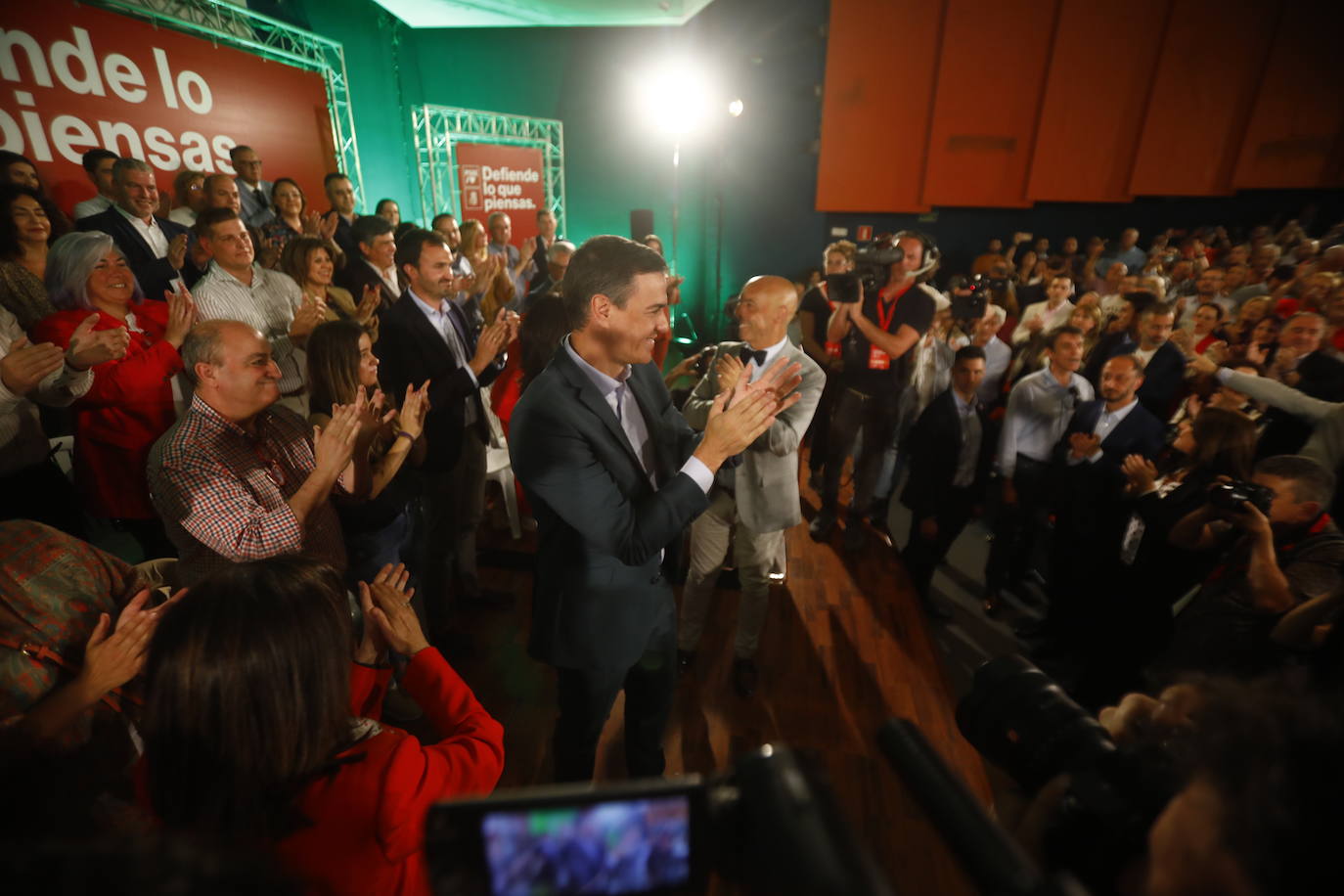El acto de Pedro Sánchez en Córdoba, en imágenes