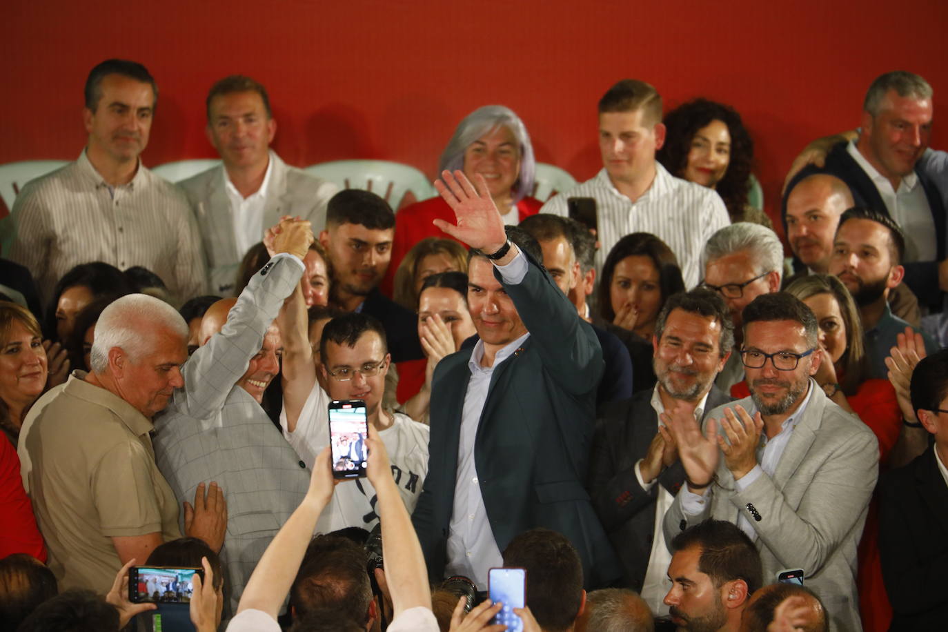 El acto de Pedro Sánchez en Córdoba, en imágenes