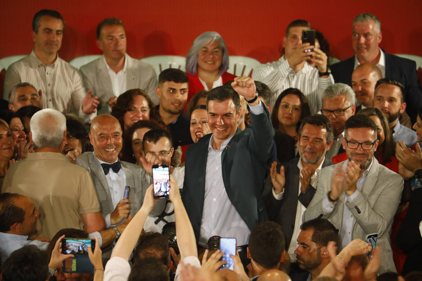 El acto de Pedro Sánchez en Córdoba, en imágenes