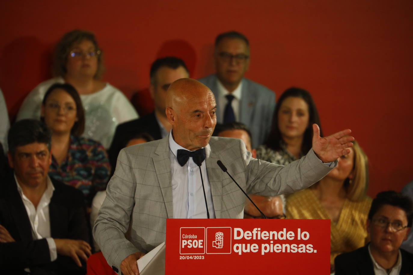 El acto de Pedro Sánchez en Córdoba, en imágenes