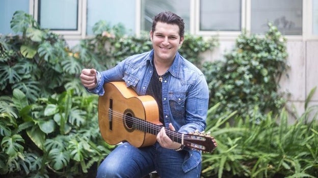 El cantante sevillano Manu Tenorio