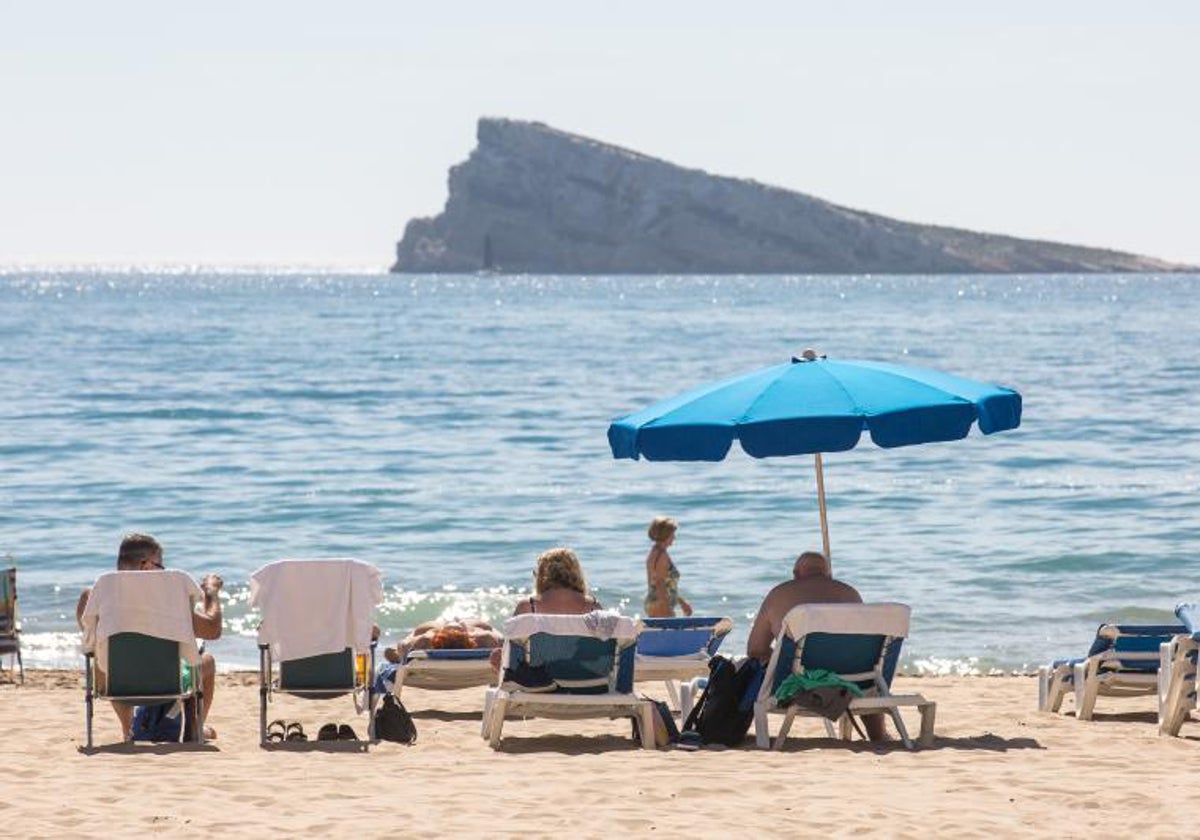 Imagen de archivo tomada en una playa de la Comunidad Valenciana