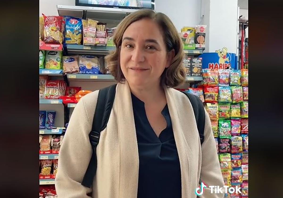 Ada Colau, en el viral vídeo de TikTok por el Ramadan