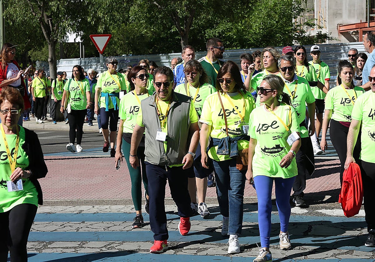 La alcaldesa, Milagros Tolón, se ha sumado un año más a esta iniciativa solidaria