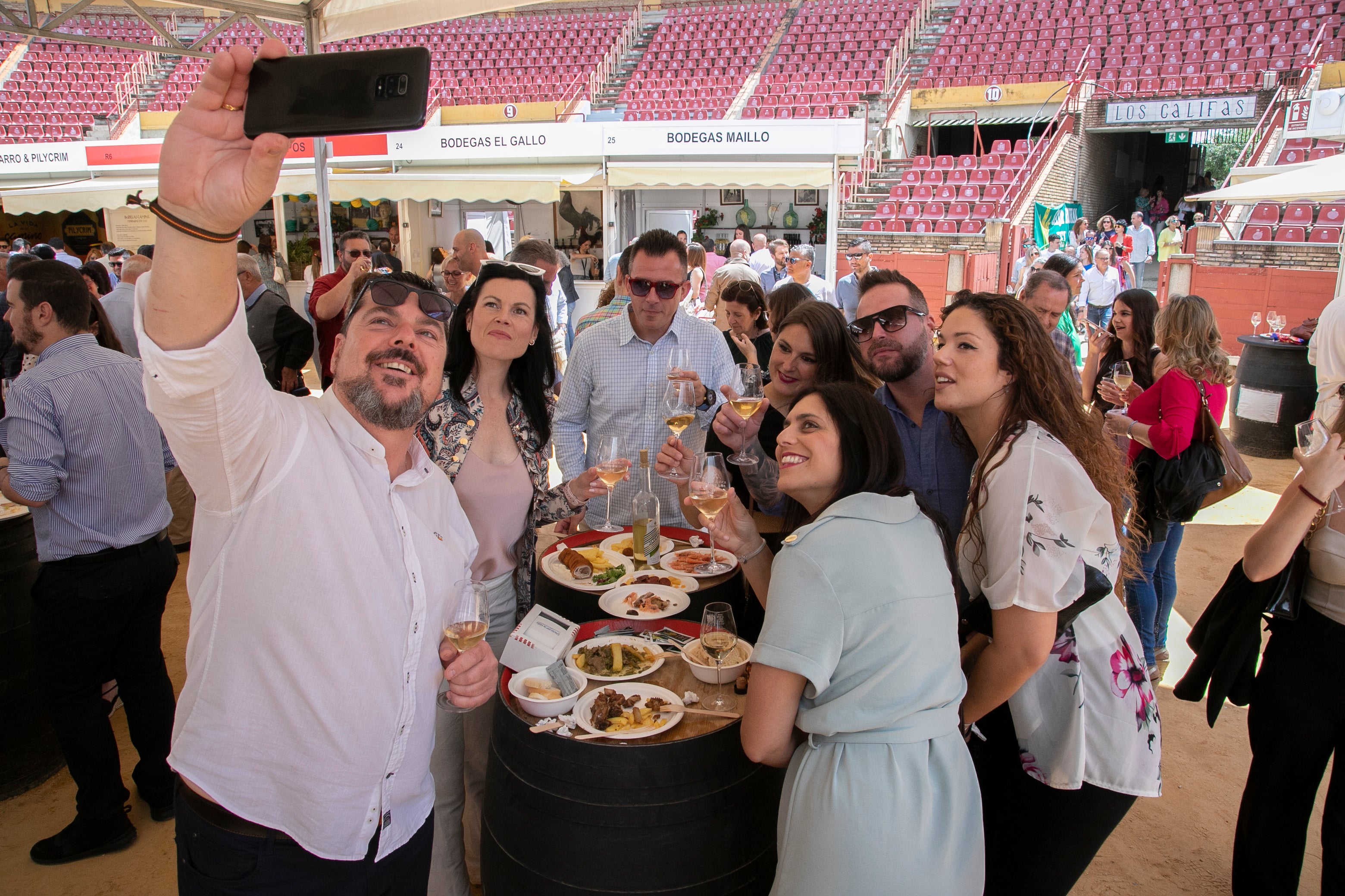 El lleno de la Cata del Vino de Córdoba este sábado, en imágenes