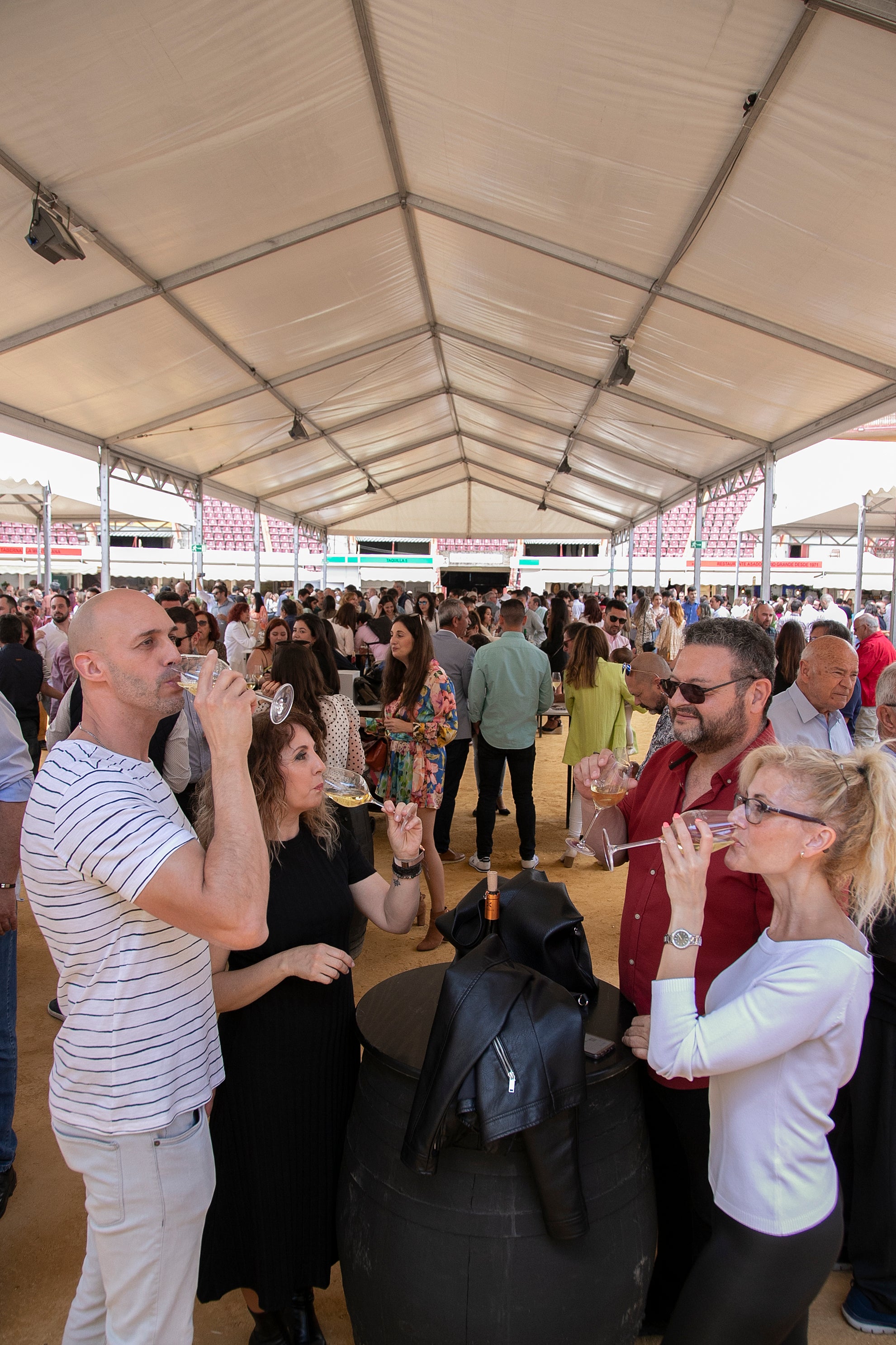 El lleno de la Cata del Vino de Córdoba este sábado, en imágenes