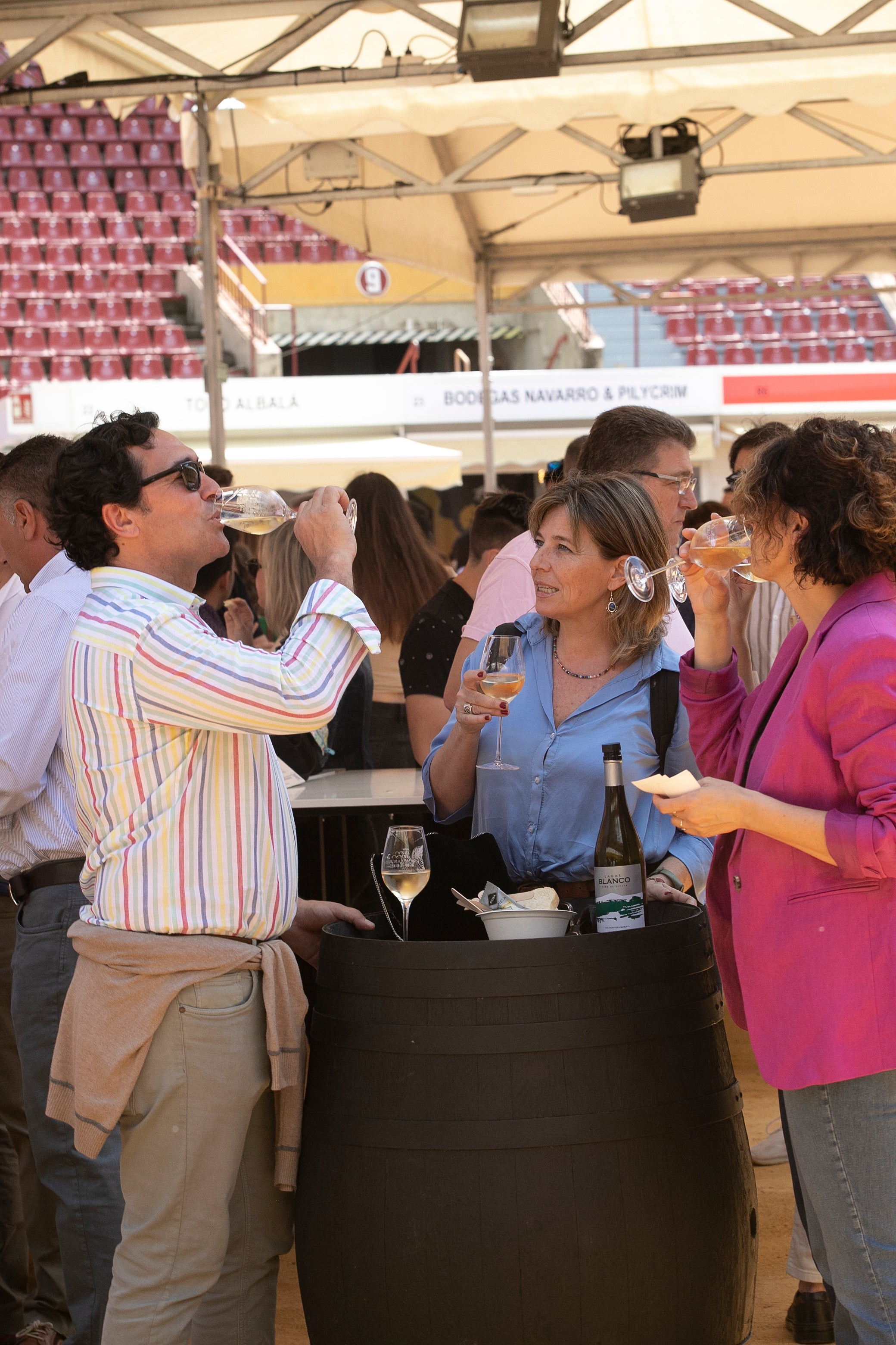 El lleno de la Cata del Vino de Córdoba este sábado, en imágenes