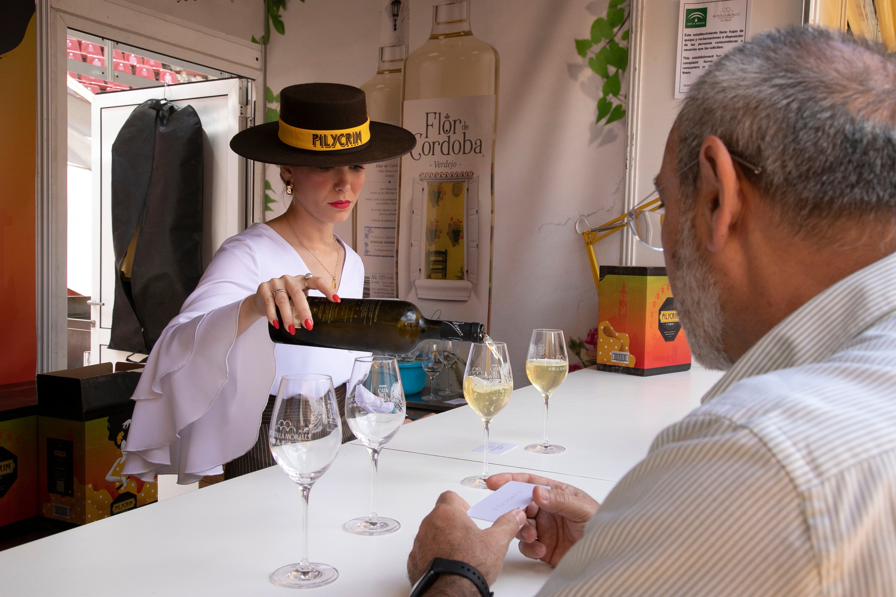 El lleno de la Cata del Vino de Córdoba este sábado, en imágenes