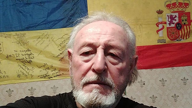 Imagen de archivo del jubilado español Mariano García en Ucrania
