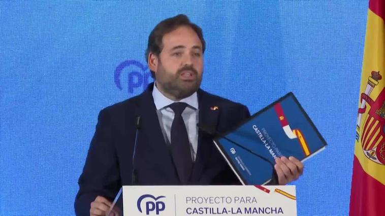 Núñez presenta en Toledo un programa de gobierno con 2.244 propuestas