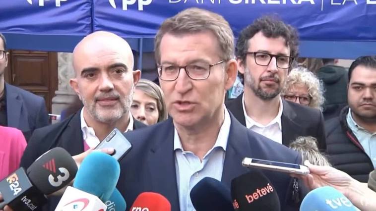 Feijóo apela al "espíritu de remontada" del PP catalán para buscar grandes consensos