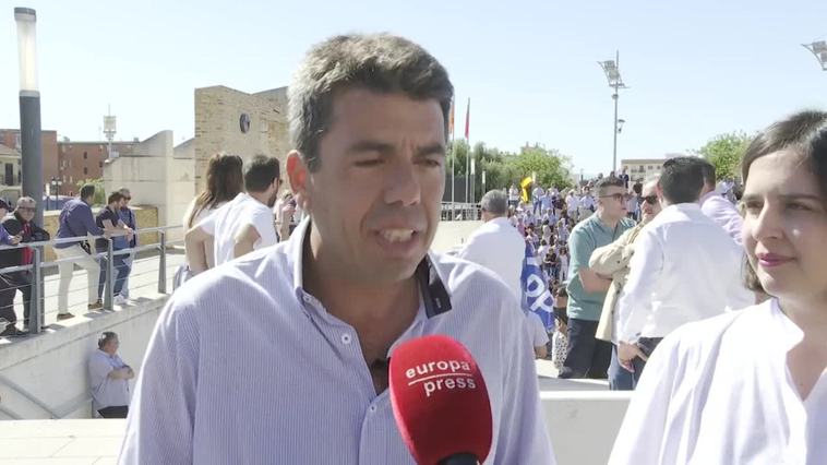 Mazón asegura que el PPCV asume "con ambición" el reto de "liderar el cambio" en España