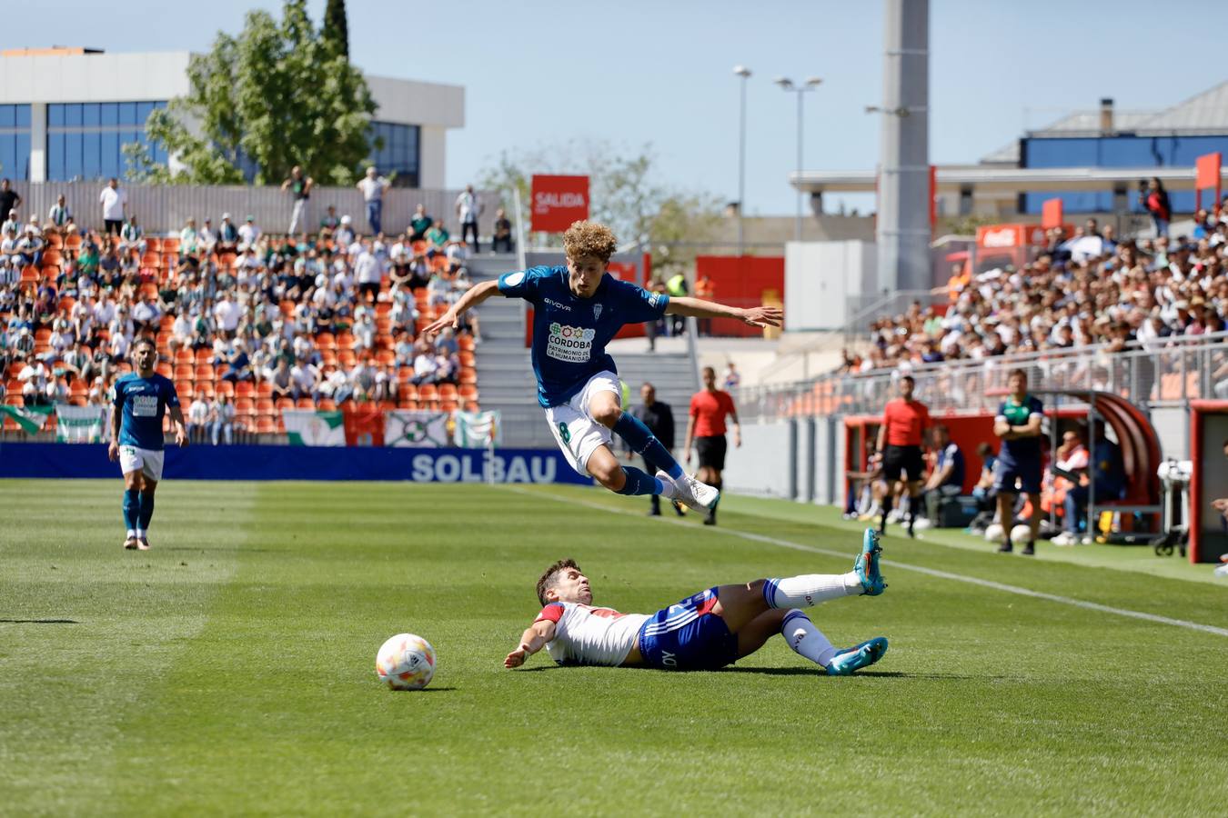 La derrota del Córdoba CF ante el Rayo Majadahonda, en imágenes