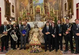 Alfonso Muñoz canta a la Divina Pastora de Córdoba: «Que mi corazón se haga roca y peña para ser tu trono»