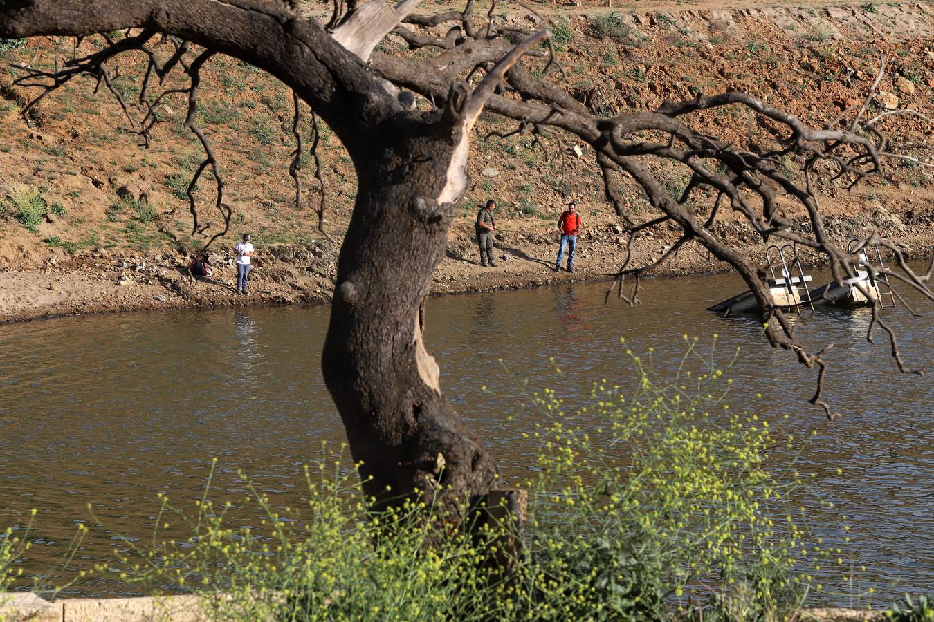El impactante paisaje de sequía en los pantanos de Córdoba, en imágenes