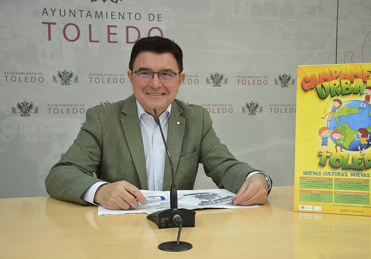 El concejal de Educación e Infancia, Teo García