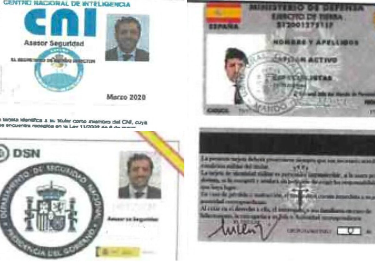 Parte de la documentación intervenida en casa del comisionista Alberto Luceño