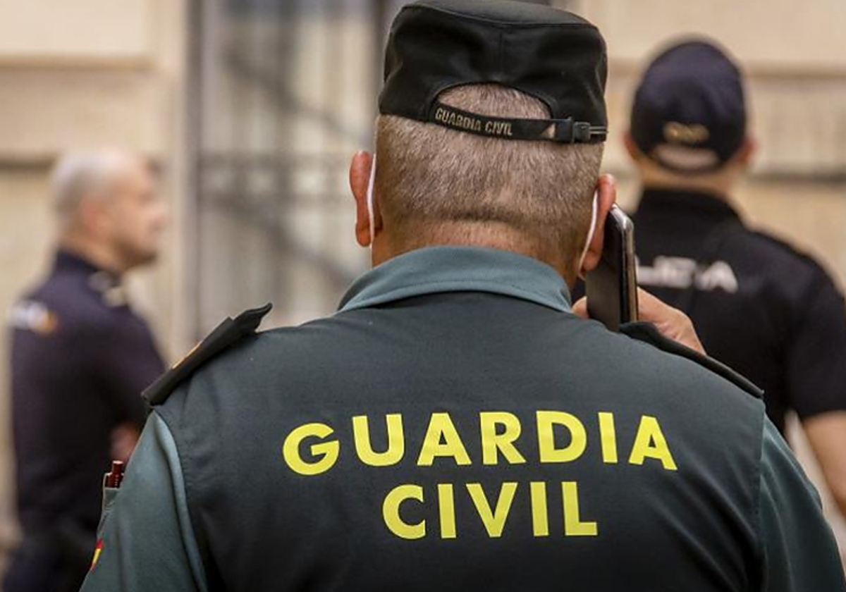 Efectivos de la Guardia Civil y la Policía Nacional, en imagen de archivo