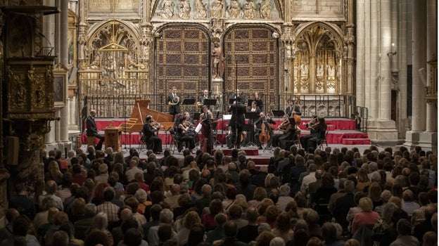 Concierto en la catedral de Toledo